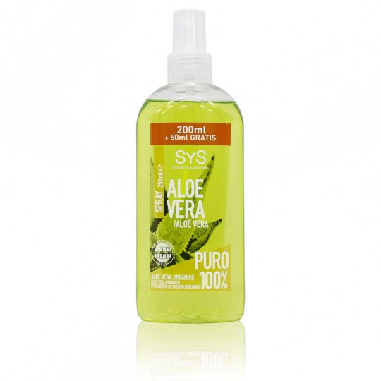 Emergency Spray Aloe Vera 200 ml+50 ml 100% pure