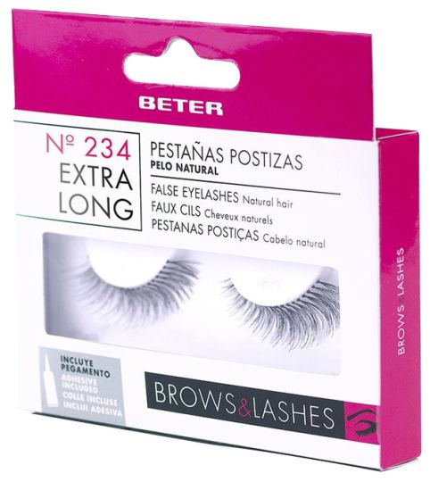 False Eyelashes # 234 Extra Length