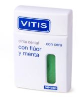 Vitis Dental Tape with Fluorine and Mint 2x50 ml