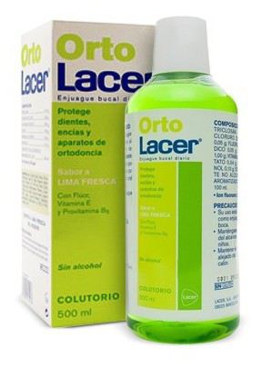 OrtoLacer Mouthwash Fresh Lima 500Ml