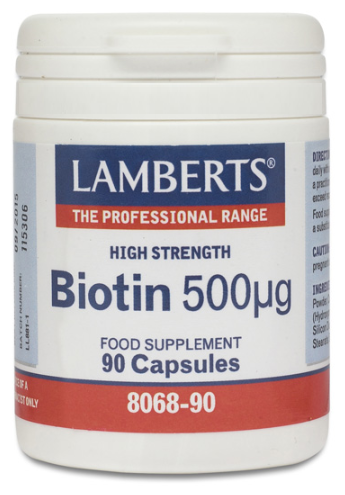 Biotin 500 mg biotin per capsule 90 capsules