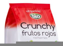 Muesli Crunchy Red Fruits Bio 325 gr