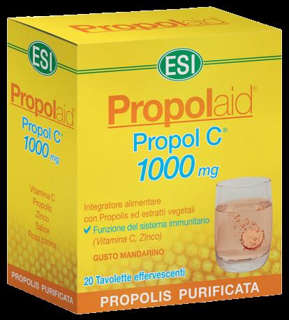 Propolaid Propol C 1000 mg 20 Effervescent Tablets