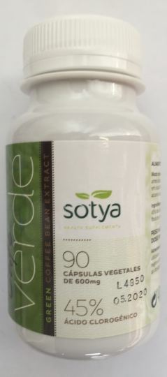 Coffee Green 90 Capsules 600 mg