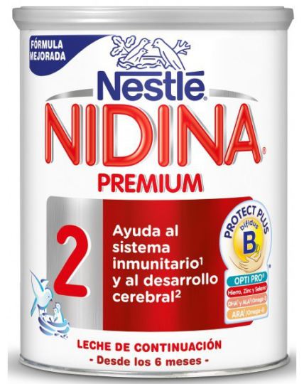 Continuation milk Nidina 2 Premium 800 gr