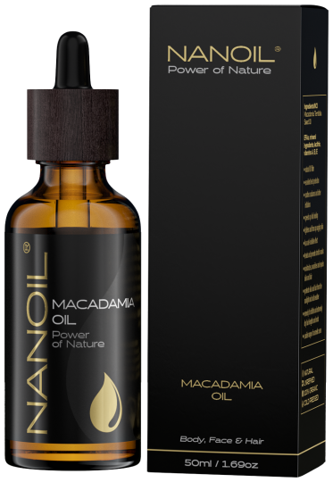 Aceite de macadamia cuerpo, rostro y cabello 50 ml